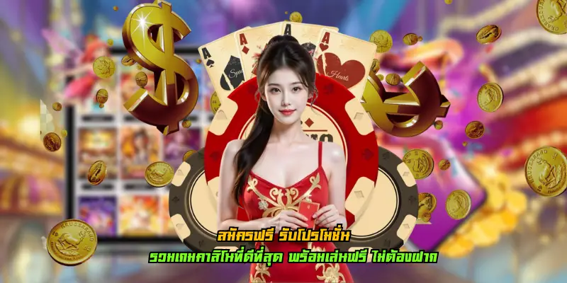 สมัครฟรี รับโปรโมชั่น