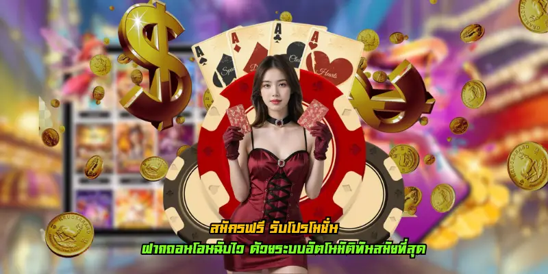 สมัครฟรี รับโปรโมชั่น