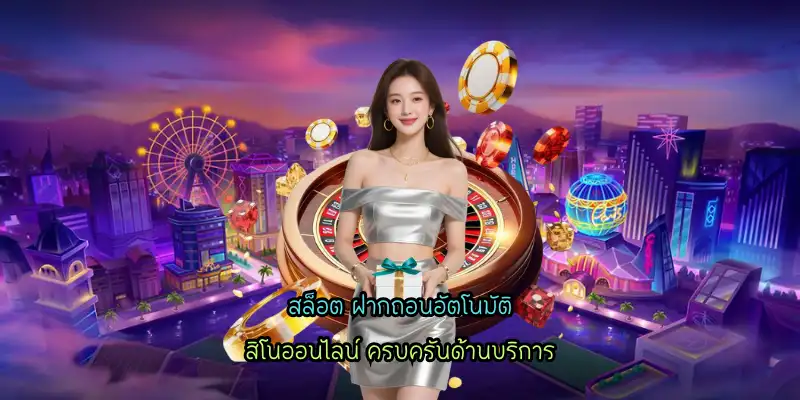 สล็อต ฝากถอนอัตโนมัติ พร้อมโปรพิเศษมากมาย ใหม่ล่าสุด