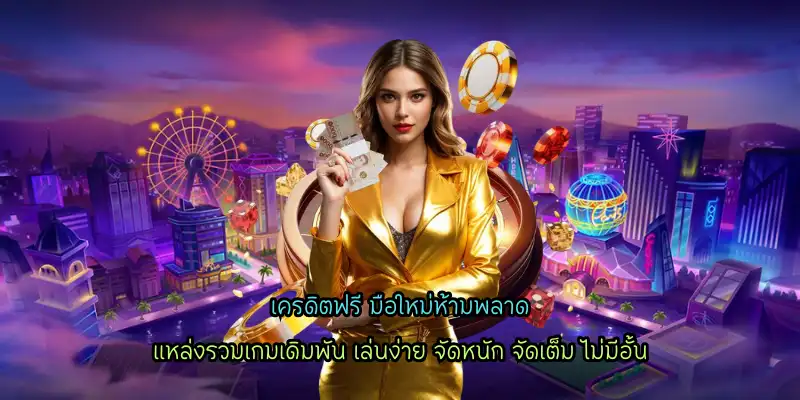 เครดิตฟรี มือใหม่ห้ามพลาด