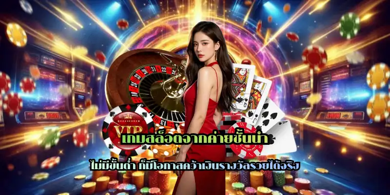 เกมสล็อตจากค่ายชั้นนำ